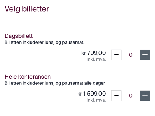 billettvalg