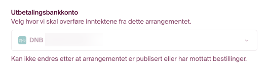 utbetalingskonto