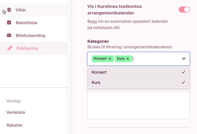 Arrangementskalender 700x477