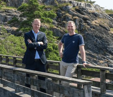 Christian Stavik og Kristian Løining