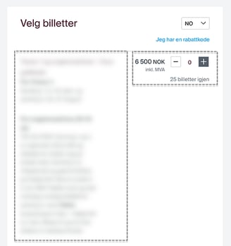 checkin i bruk-billetter