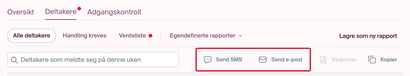 sms epost kommunikasjon