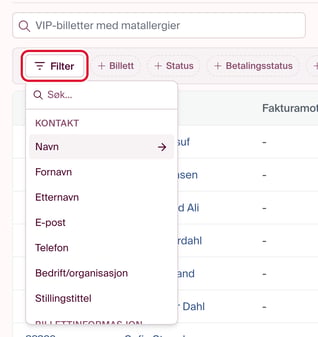 Her kan du velge å lage en skreddersydd rapport