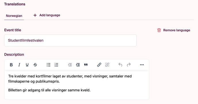 addlanguage