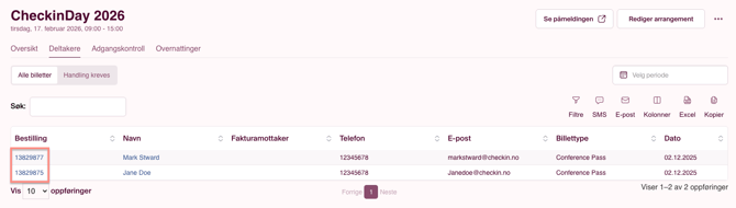 bestillinger-deltaker-liste