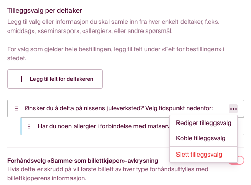 redigeretilleggsvalg