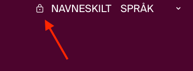 Trykker du på hengelåsen oppe i høyre hjørne på selve innsjekkssiden så kan du legge til brukere med tilgang på lavere nivå