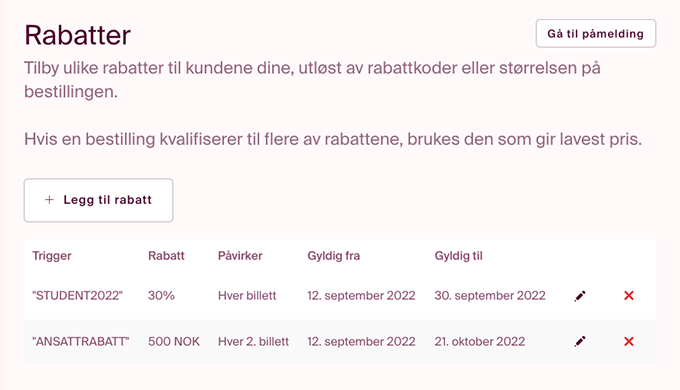 oppsett-rabatter-type rabatt