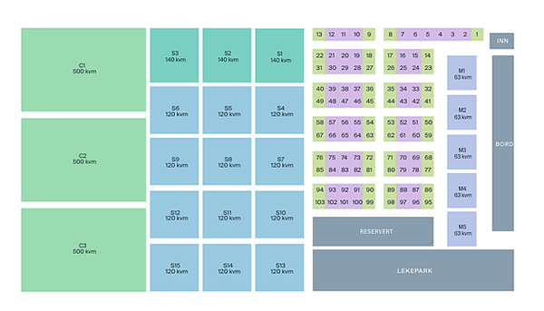 Med Checkin kan du lage et eget utstillerkart hvor sponsorene kan velge plass selv