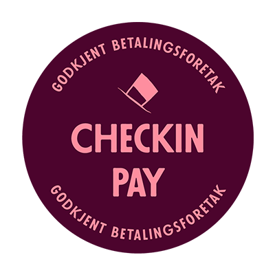 CheckinPay, vår betalingsløsning, er godkjent som betalingstjenesteleverandør av Finanstilsynet.