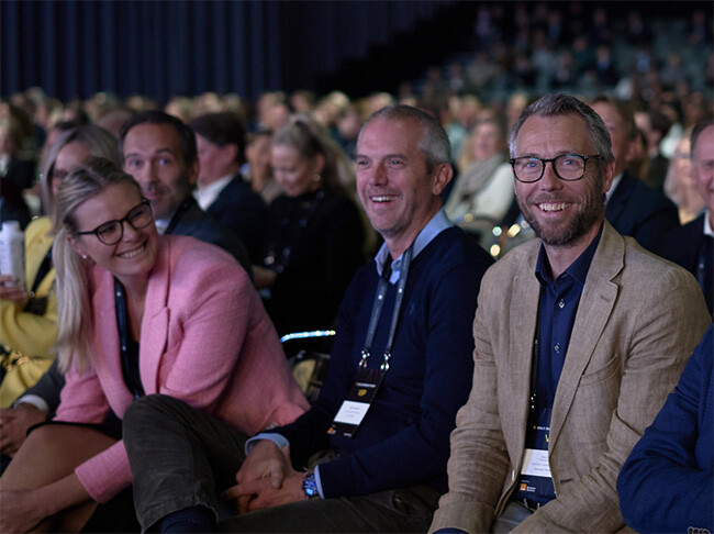 The audience at the Oslo Business Forum