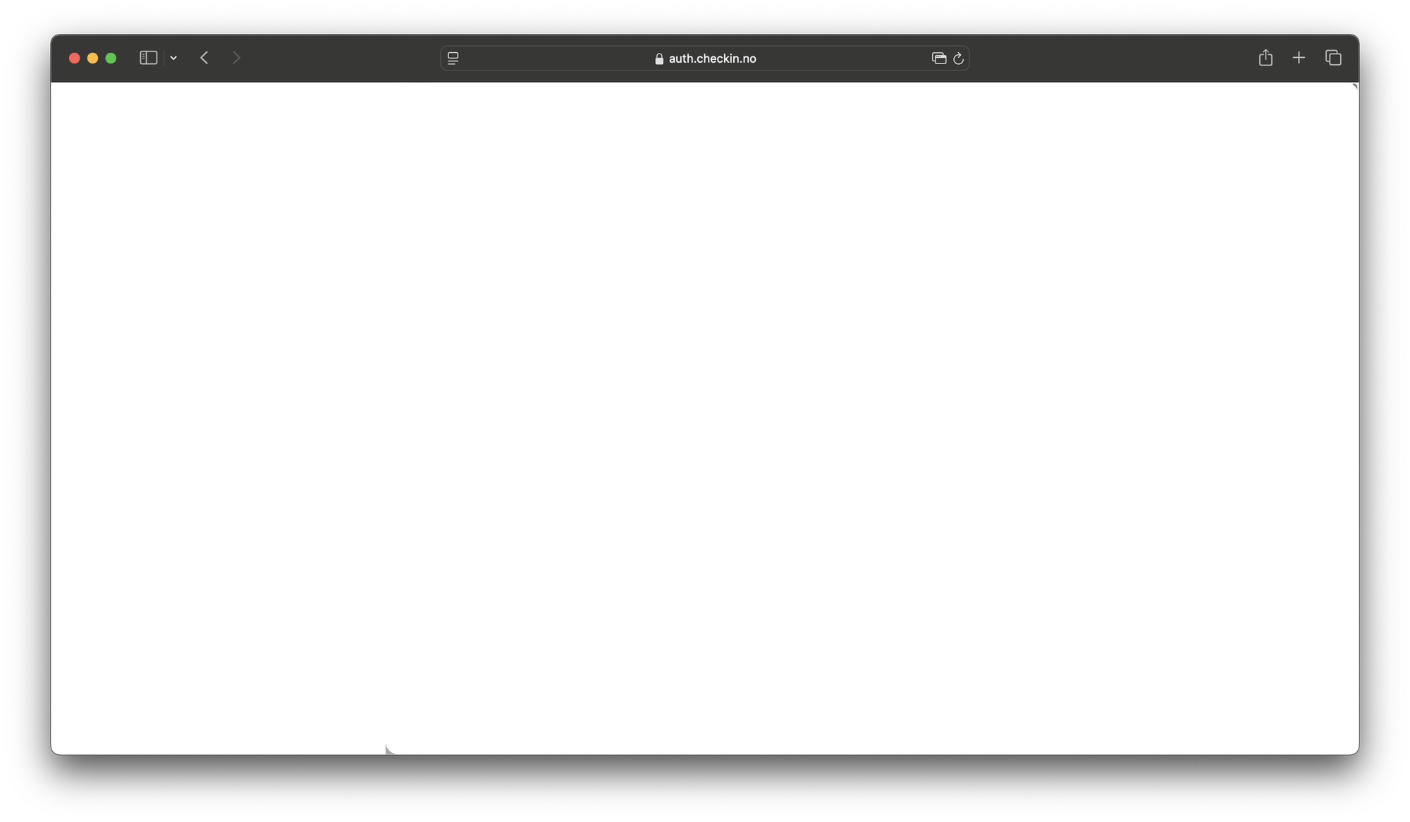 auth.checkin.no: godkjenn tilgangen