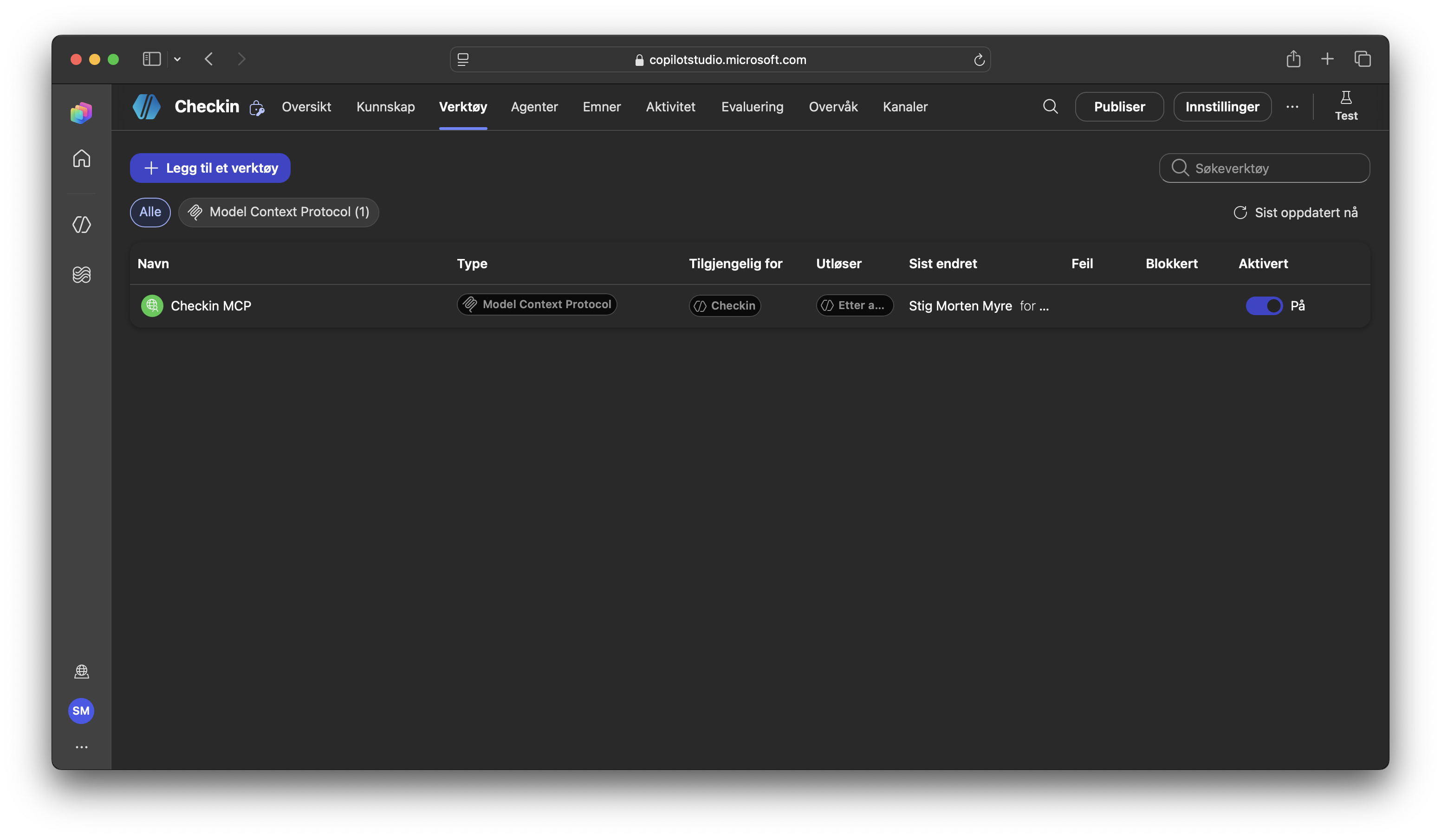 Copilot Studio: Ferdig