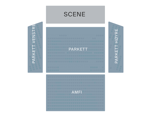 An example of a seat map